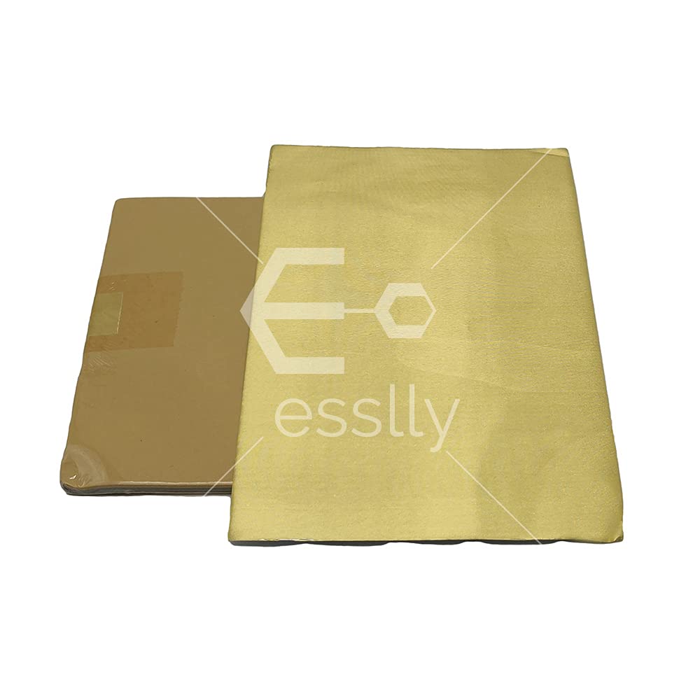 Esslly Gold Chocolate Wrapping Paper - Premium Embossed Aluminium Foil | Perfect 7x10 inches Sheets | Pack of 200 | Add a Touch of Elegance to Festive Delights and Gifts-image-11