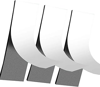 Rammos Magnetic Strips with Adhesive Backing (3 Pack, 6 * 2 inch)