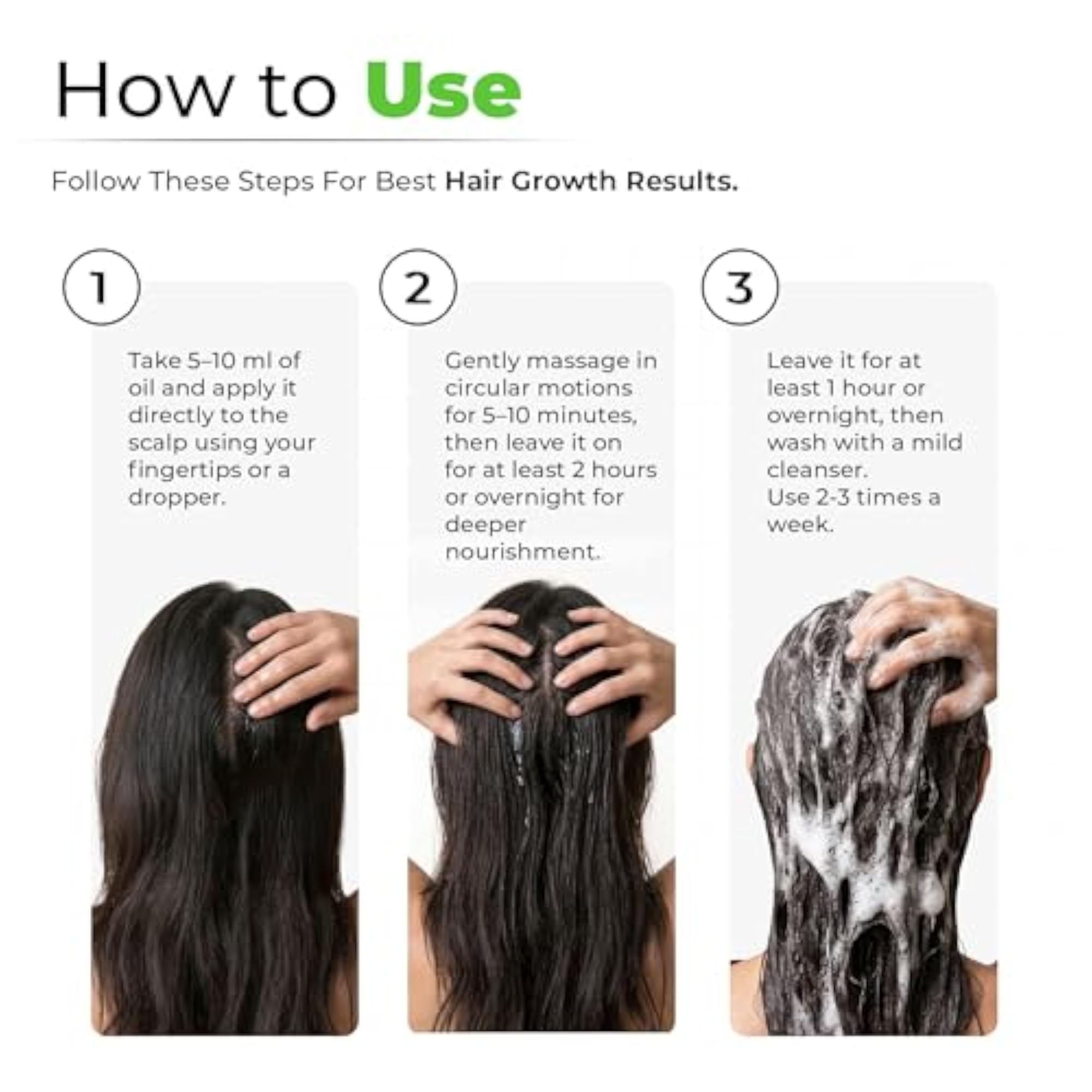 Rosemary Oil for Hair Growth, Pack of 3