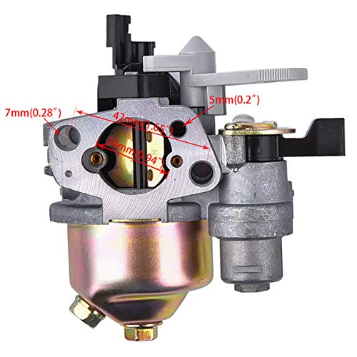 Carburatore con set di guarnizioni compatibile con...