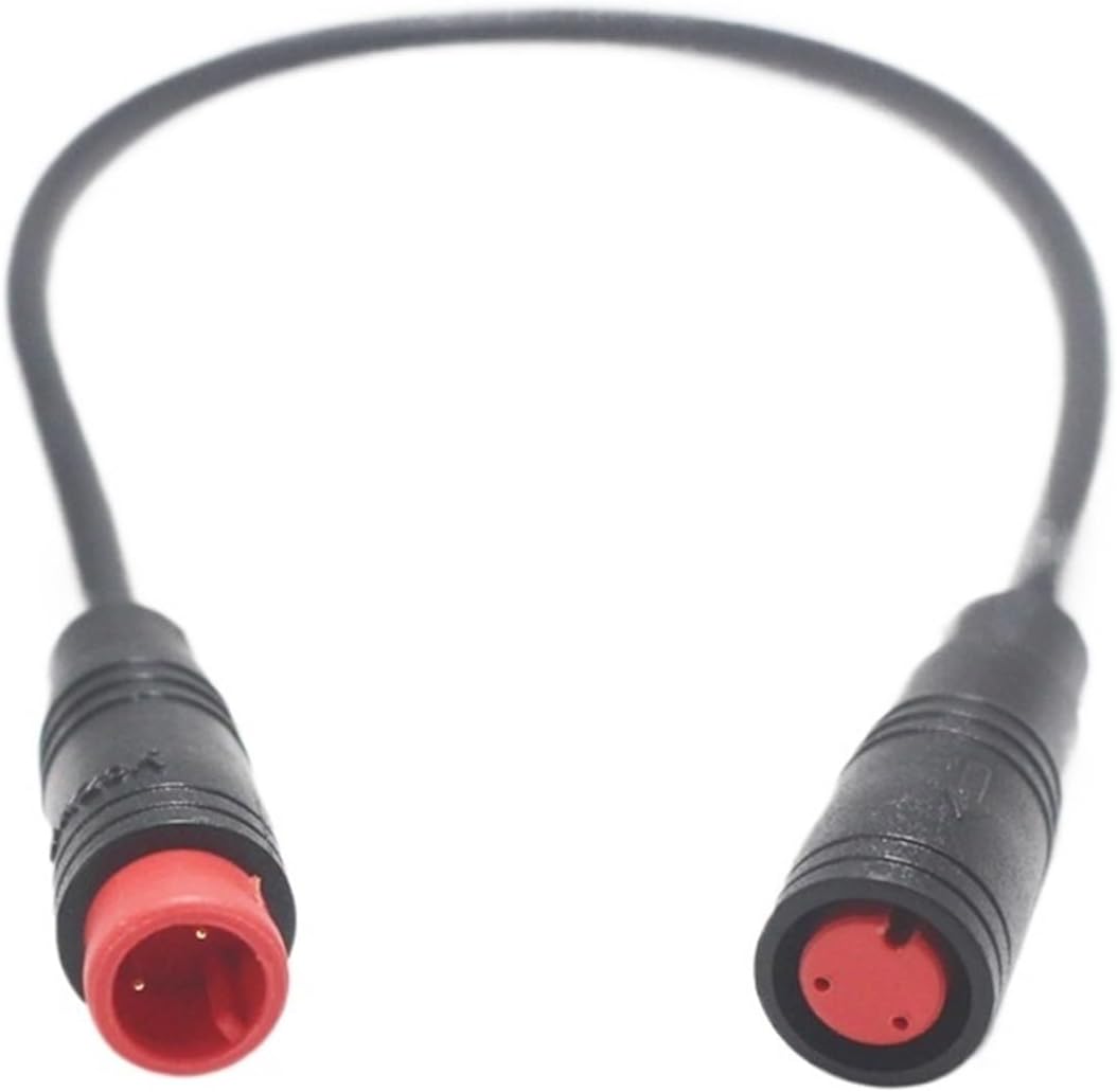 1Pcs 20/100cm E-Bike Speed Sensor M/F Extension Cable M8 2 3 4 5 6 Pin(100 cm,2Pin)