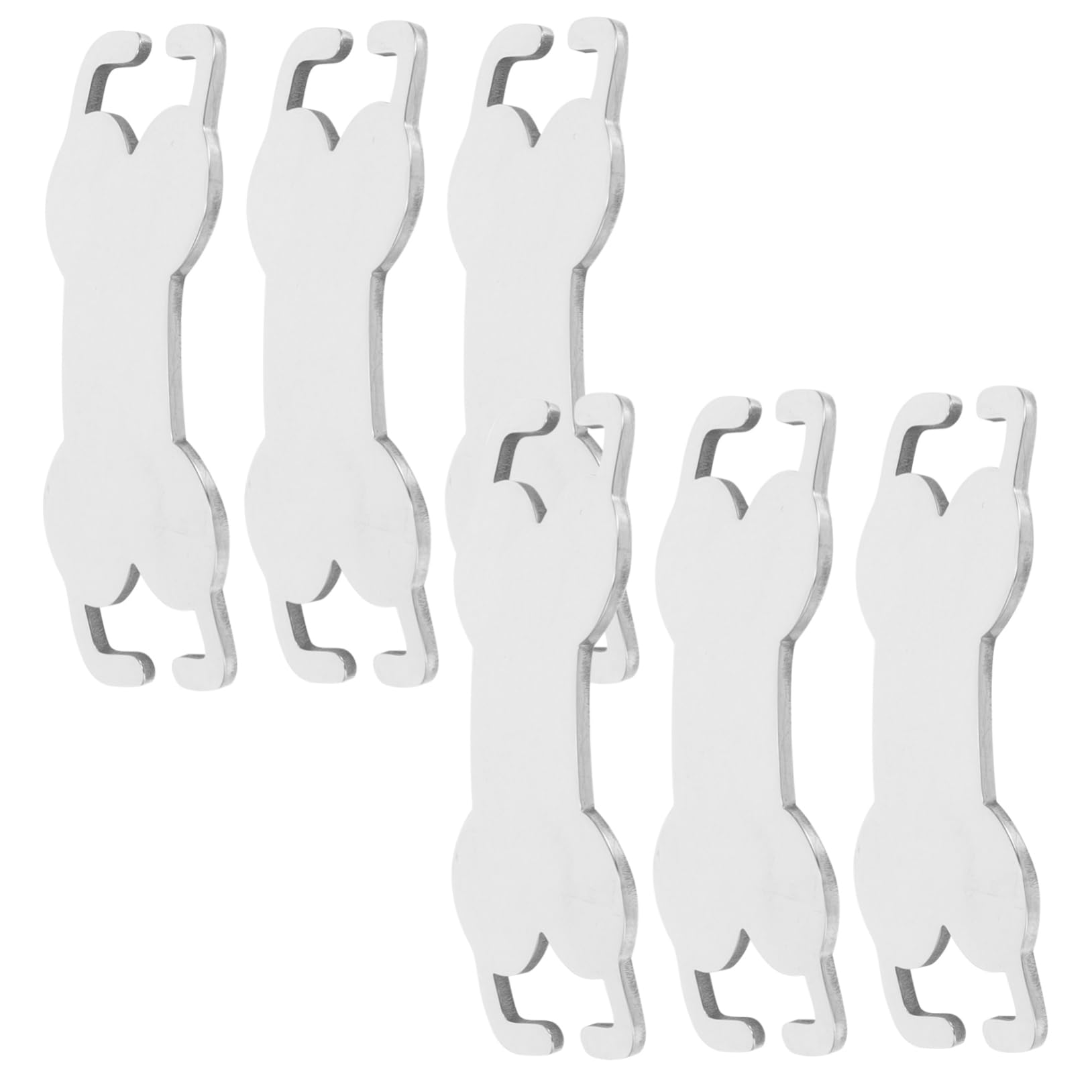 HANABASS 30pezzi Medagliette Acciaio Inossidabile Per Cani e Gatti Targhette Personalizzabili Forma Di Osso Per Animali Domestici Accessori Pratici e Versatili Per Identificazione Pet