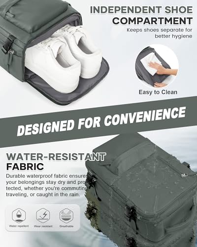 Large Waterproof Travel Backpack
