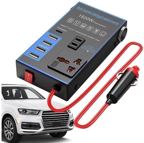 PFS 1500W Car Inverter Converter to Outlet Plug