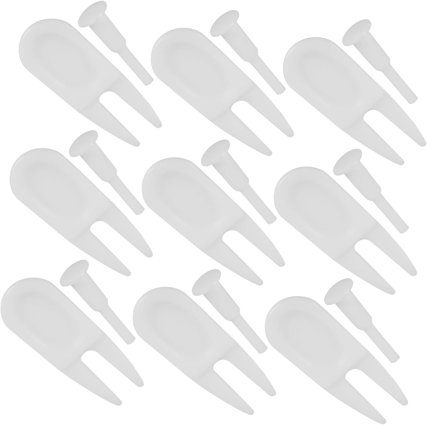 10Sets Yoga Ball Air Stopper Plug Durable Inflatable Ball Adapter for Exercise Fitness and Yoga Reliable and Design for Convenient Carry and Use