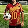 World Cup 2026 Jersey, Lightweight, Comfortable Crew Neck T-Shirt for Everyday Use, Versatile, Ideal Companion for Fans Leisure, orange, 3XL #2