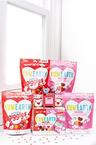 Image of YumEarth Organic Mixed Fruit Lollipops, 9.38 Ounce, Gluten Free, Vegan, No Artificial Flavors or Dyes, 40 Count
