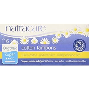 Natracare Organic Cotton Tampons Su...