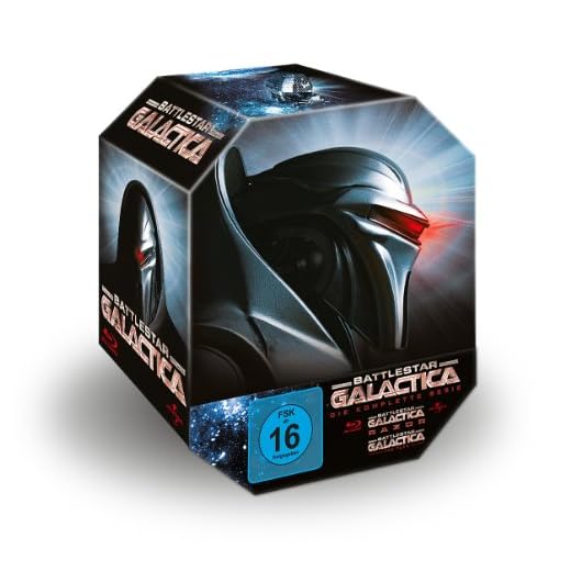 Battlestar Galactica - Die komplette Serie (inkl. Battlestar Galactica: Razor / Battlestar Galactica: The Plan) [Limited Edition] [22 Blu-rays]