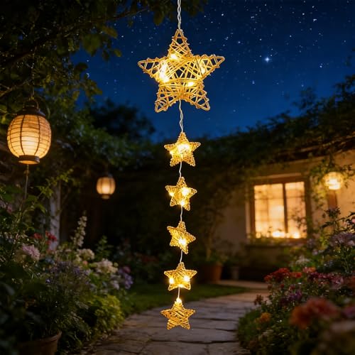 Ramadan Deko Lichterkette,LED Sterne...