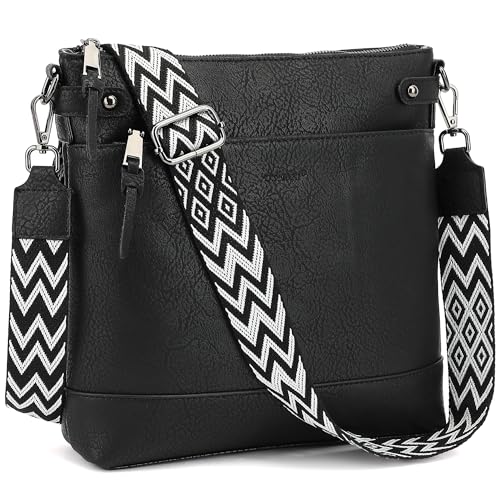 Crossbody Bags for Women Purses for Women Shoulder Hobo Bags Vegan Leather Medium with 6 Card Slots