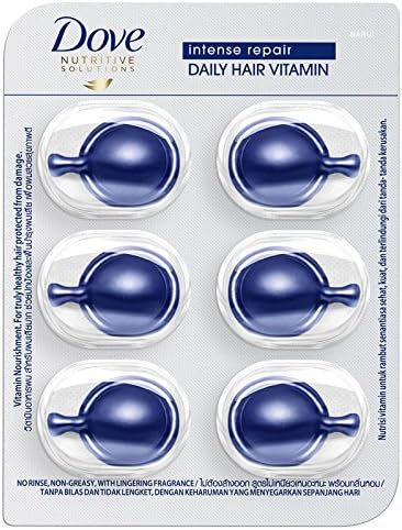 DOVE THERAPY INTENSE REPAIR HAIR VITAMIN 6PCS.