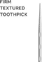 Vista 4 de Grin Softstx con infusión de carbón, púas dentales suaves, 90 unidades, cerdas suaves y flexibles, palillo de dientes texturizado, sabor a menta