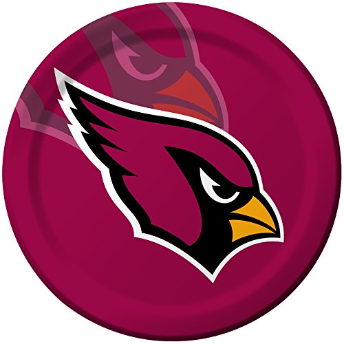 Creative Converting 8 Count Arizona Cardinals Paper Dinner Plates