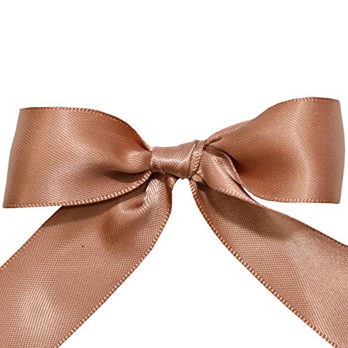 Image of Morex Ribbon 08822 /50-779 Ribbon, 7 /8 inch x 50 Yd, Pecan Brown