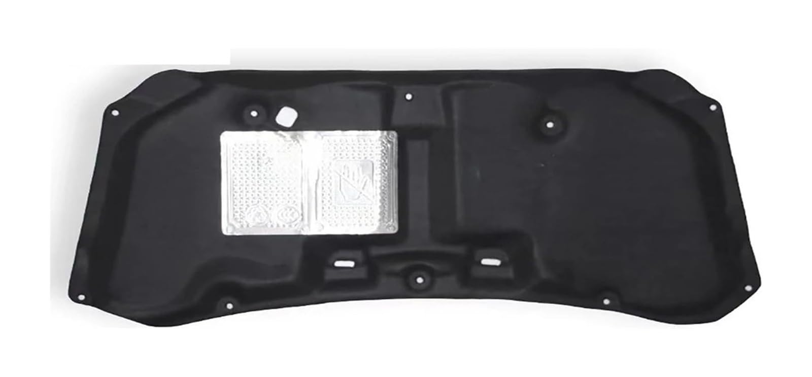 for City 2008-2019 Front Engine Hood Sound Heat Insulation Cotton Pad Aluminum Foil Mat Car Sound Insulation Cotton(for 2008-2014)