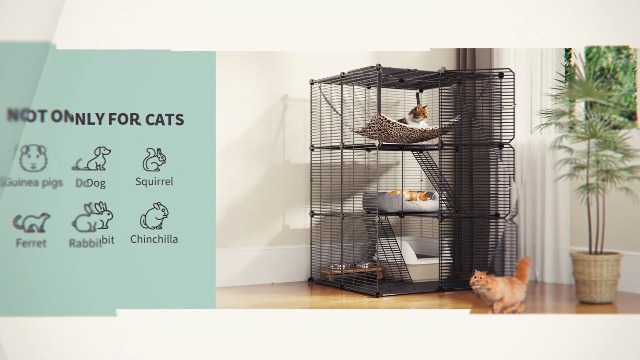 Amazon.com: YITAHOME Cat Cage Indoor Cat Enclosures DIY Cat