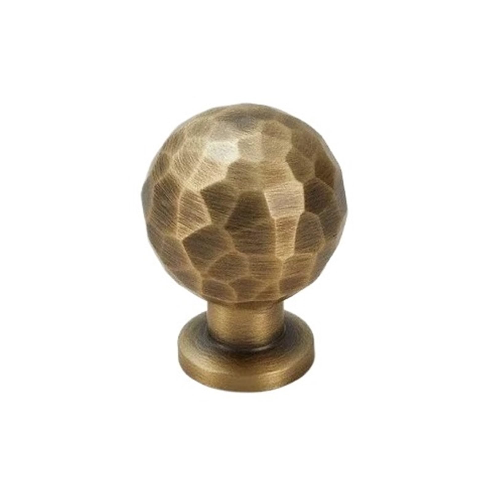 Vaqropnshrg Bronze-D Vintage Brass Cabinet Drawer Handles, Hand-Hammered Texture Furniture Pulls
