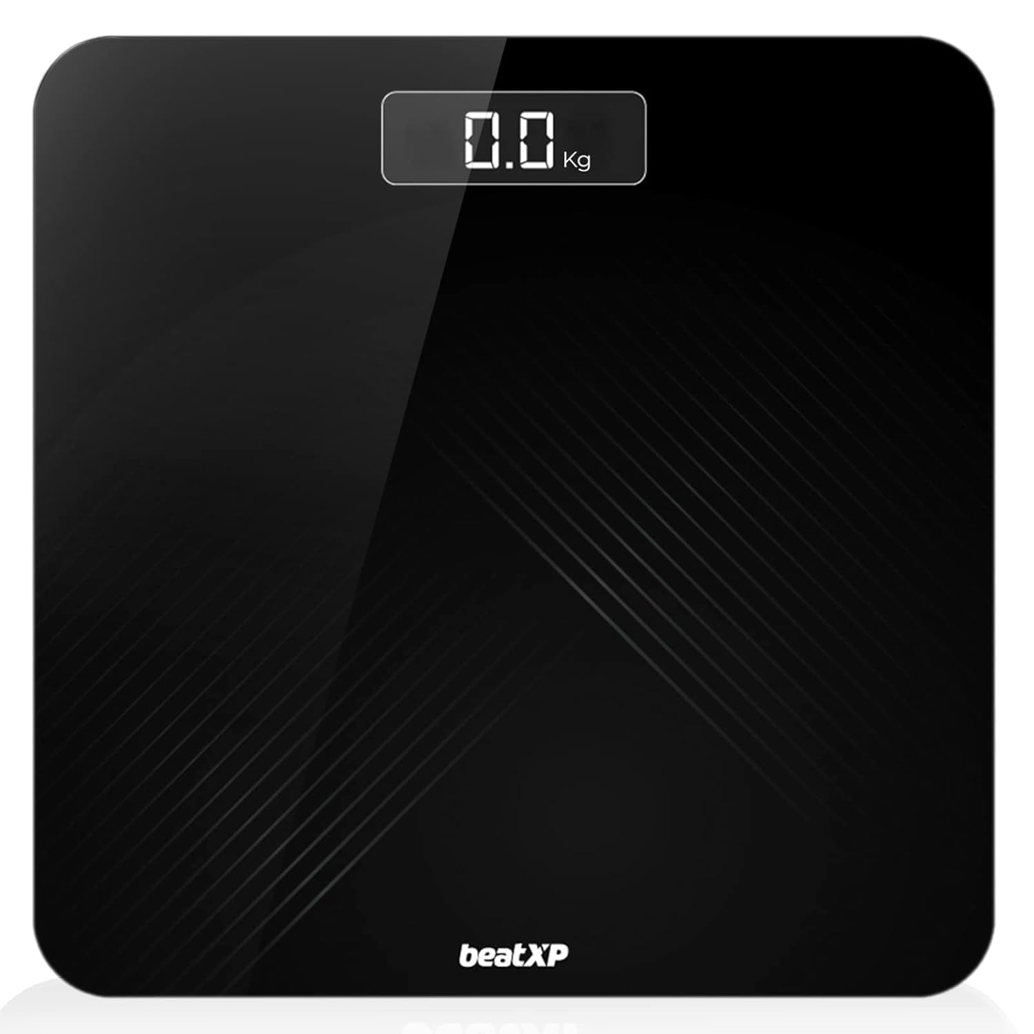 beatXP Gravity Elevate Weighing Machine with Backlit LCD Panel & 6mm Thick Tempered Glass, Weight Machine for Body Weight with 2 Year Warranty beatXP Gravity Elevate Weighing Machine with Backlit LCD Panel & 6mm Thick Tempered Glass, Weight Machine for Body Weight with 2 Year Warranty