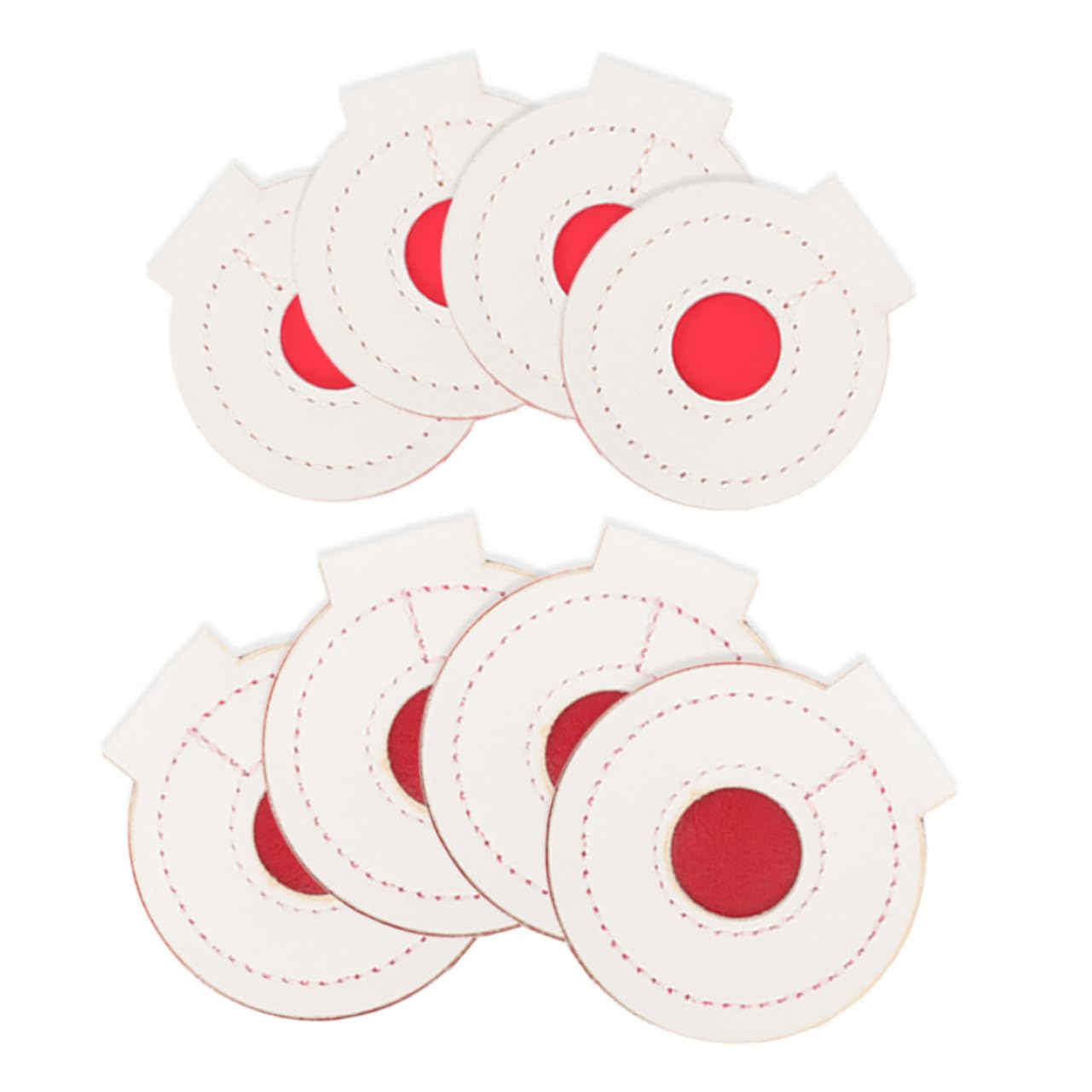 Toyvian 8Pcs Shooting Targets Three Thick Design for Archery Training Lightweight and Easy to Hang for Practice and Competitions