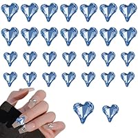 オレンジ ハート 羽 ネイルパーツ 6個 天使の羽ネイルパーツ （約10個） | パーツ/スタッズ/ストーン