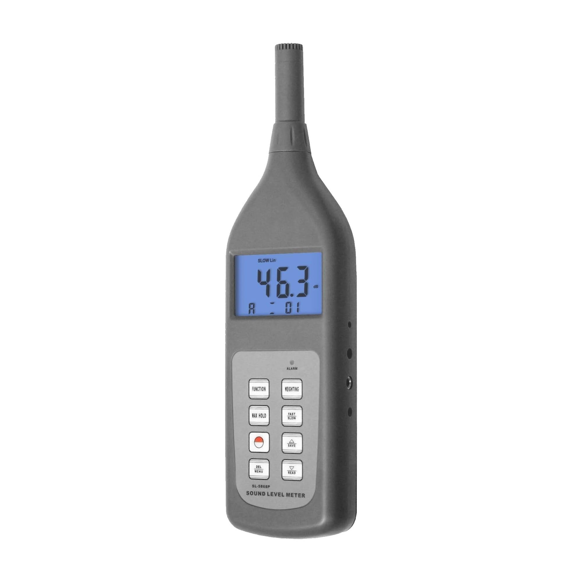 Fonometro Digitale Fonometro Decibel Meter con Funzione di Memoria Multifunzionale Tester del Livello di Rumore Decibel