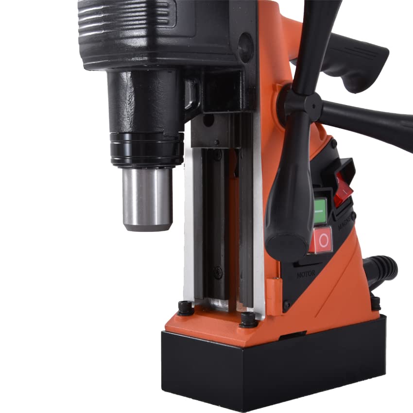 Taladradora y roscadora magnética automática DX-35 10-35MM pequeña base magnética taladro 1100W
