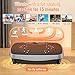Vibrationsplatte, Rüttelplatte Sport für Zuhause, Vibrationsboard mit 150kg Belastbarkeit, 99 Stufen, Kompaktes Design mit Leisem Motor, Trainingsbänder, Vibrationsplatte für Frauen und Männer