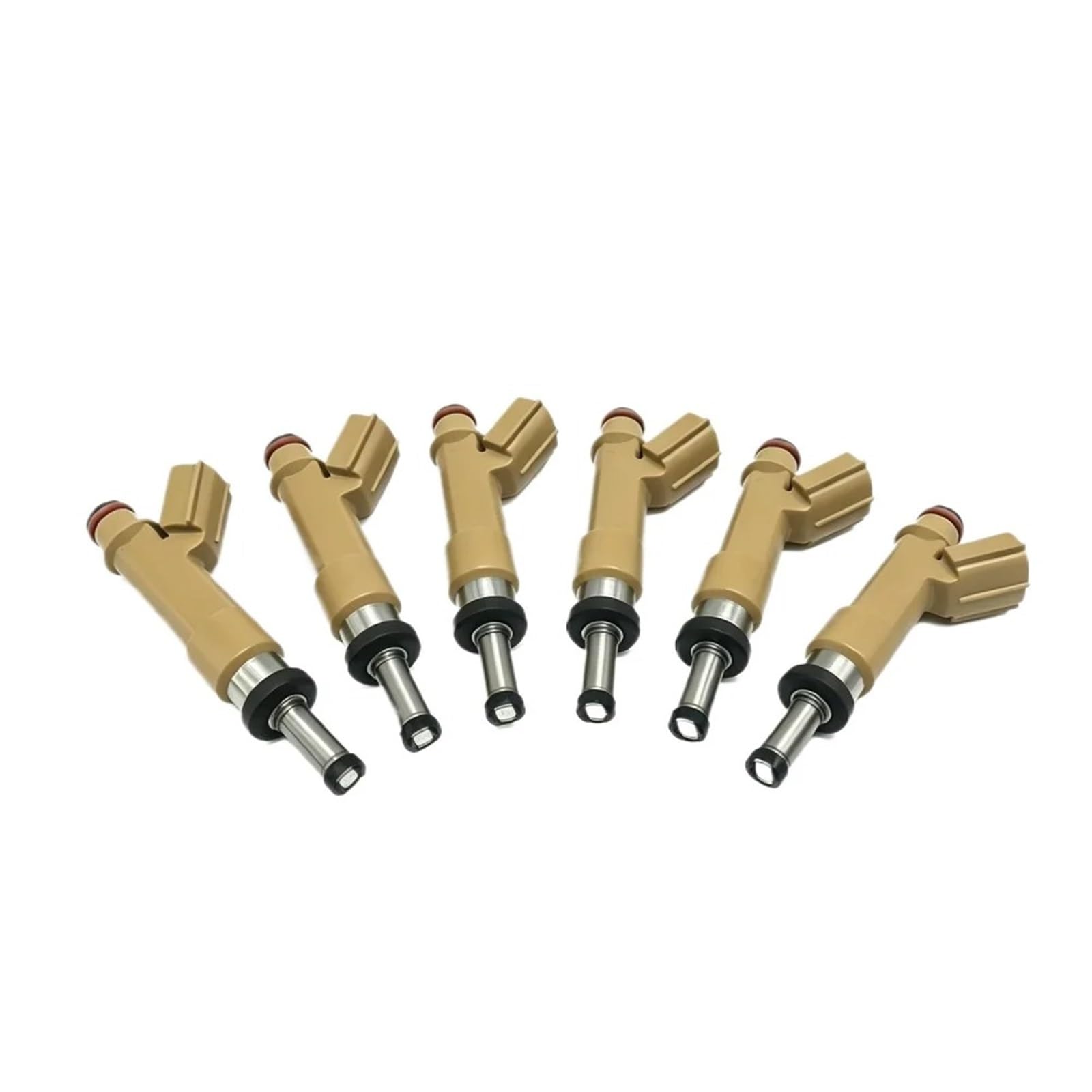 Nwirmtm One Color Injector Fuel Fit For Toyota Matrix For Corolla 1.8L 2Zrfe 2009-2015 Replacement 6Pieces Car Fuel Injectors 23250-0T020 23250-0T010 2320909140