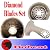 Bobcat TM Set of 3 Diamond Semi Round / V-cut Grout Tile Cut Oscillating Multi Tool Saw Blades for Fein Multimaster Bosch Multi-x Craftsman Nextec Dremel Multi-max Ridgid Dremel Chicago