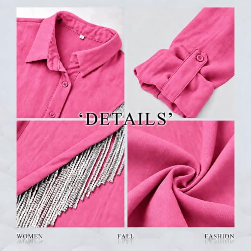 Western Tops for Women Cowgirl Sparkly Fringe Shirts Country Concert Outfit - image 8