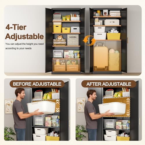 Heavy Duty Garage Storage Cabinet Metal