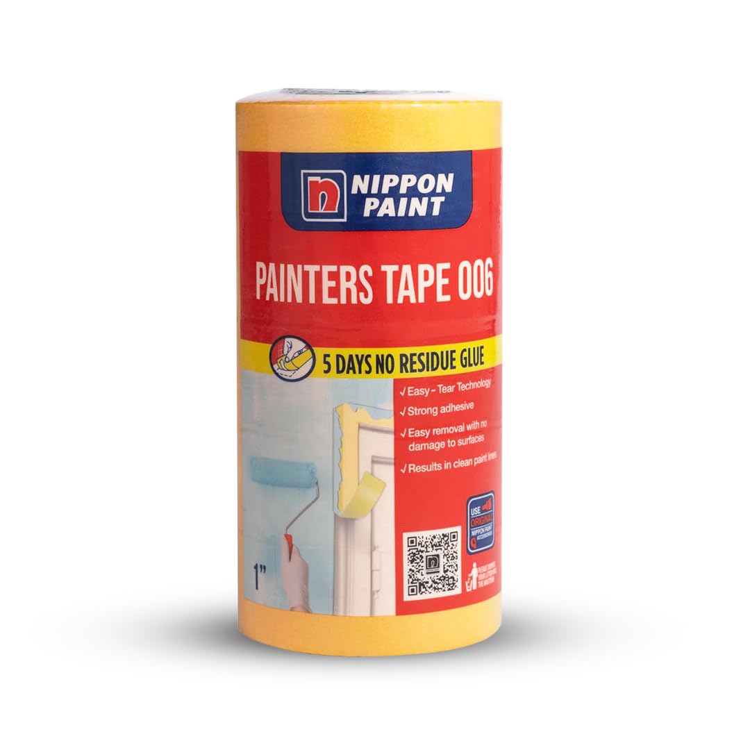 Nippon Paint Paper Painter Tape (24 Mm, Yellow) (B0C59KRWXK) Amazon Price History, Amazon Price Tracker