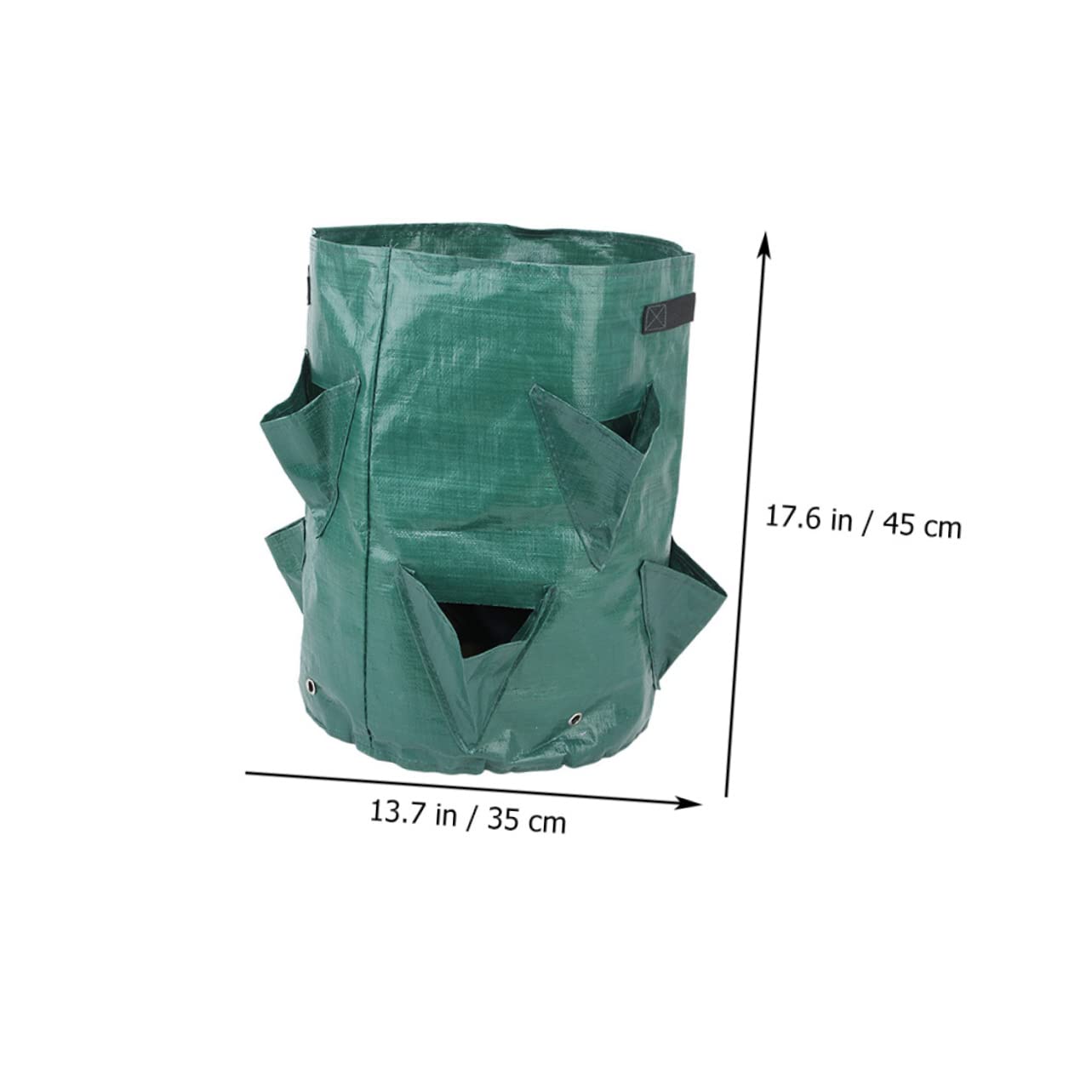 Toddmomy 2 Series Bolsa De Crecimiento De Plantas Colgante PE De Jardín Fresas Y Verduras 2 Piezas*2