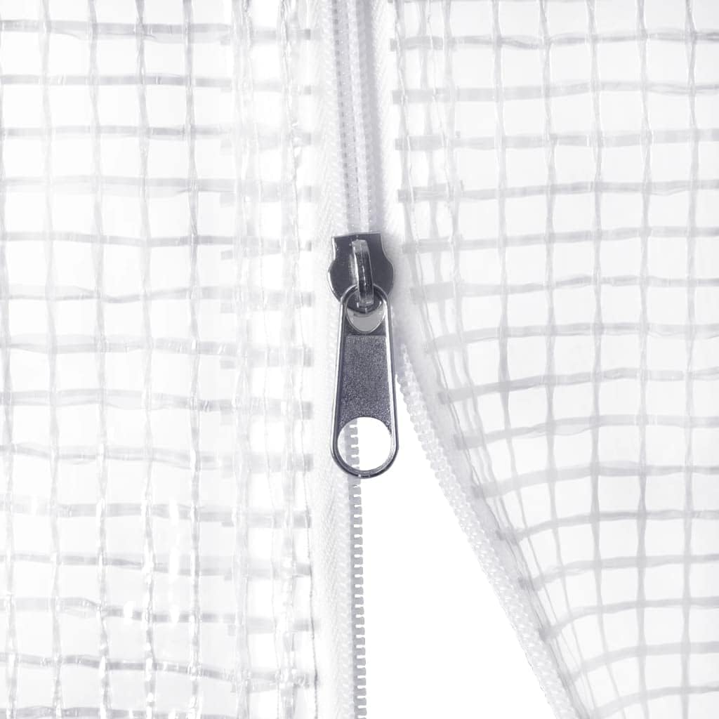 Greenhouse 193.8 ft² 236.2"x118.1"x78.7",Convenient Assembly:Designed for convenient and hasslefree setup, with the option of adding a foundation for added sturdiness. Farm & Ranch Structures & Hardwa