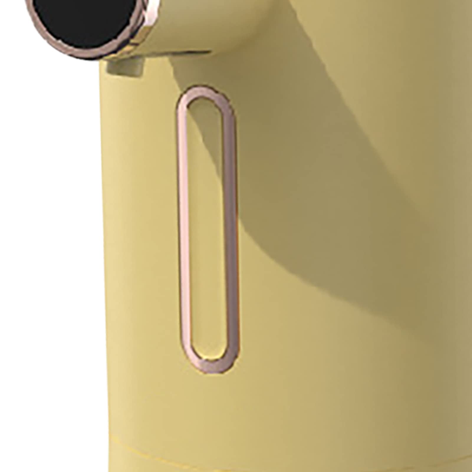 Cryfokt Automatischer Schaumseifenspender, Niedliches Intelligentes Design, Berührungsloser Automatischer Seifenspender für Küche, Badezimmer, Wasserdicht, Wiederaufladbar, ABS-Material (Yellow)