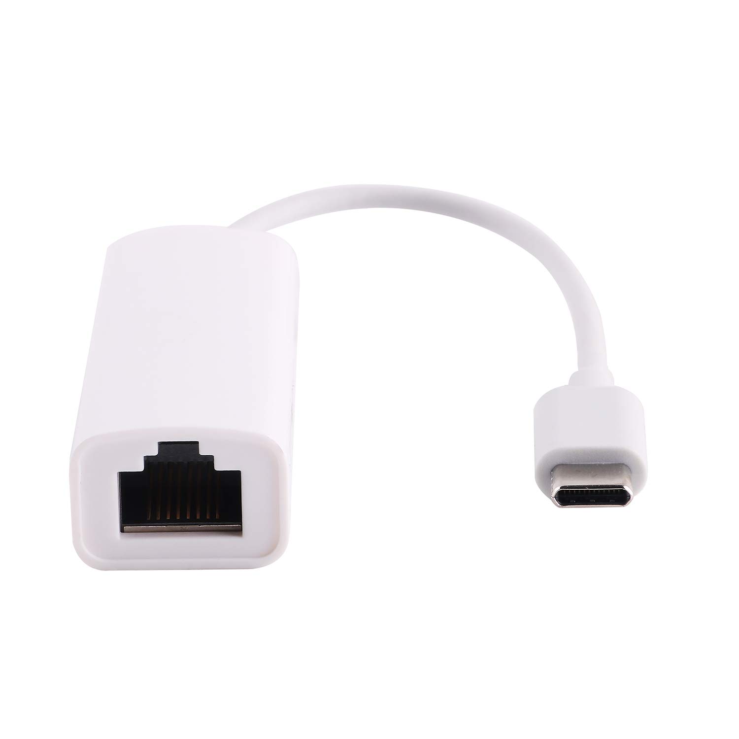 Green-utech RJ45 to USB Type C Adapter, 100Mbps Ethernet Network Adapter for Desktop, Tablet, Laptop