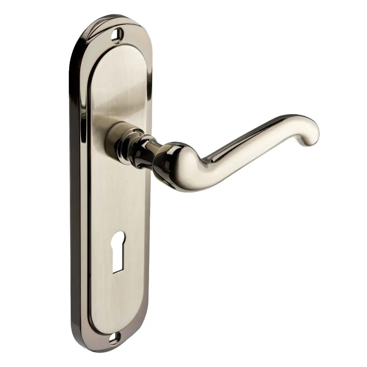 Designer Levers Turnberry Ornate Lever Key Lock Door Handle