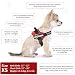 Opstin Diensthundeweste, ID-Tag, 50 ADA-Informationskarten, Service-Hundegeschirr mit Aufnäher, in den Größen XS bis XXL, Metall-Hundemarke mit robustem Clip, Diensttierkarten, ESA-Zubehör-Set, XS