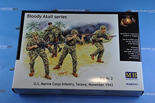 Master Box Bloody Atoll US Marine Corps Infantry Tarawa, November 1943 1/35 3543