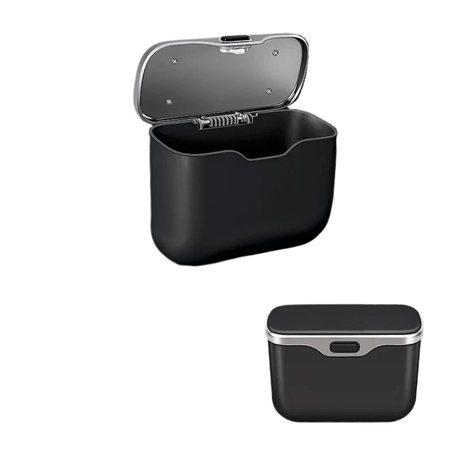 BHGMGEBLV Car Bin For BYD Denza EV D9 DM-i N7 N8 N9 Z9 Z9GT Car Trash Can Door Hanging Storage Box Backrest Garbage Bin Organizer Cars Trash Can(1pc black)