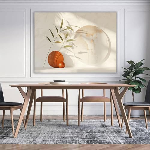 Affiche de paysage 60x80cm encadrée pour salon chic