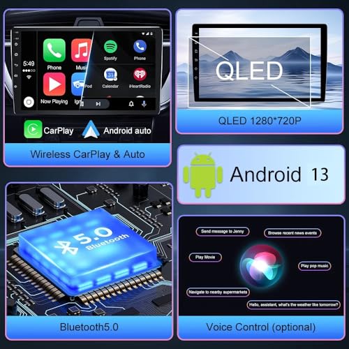 Autoradio Android 13 pour remplacer l'écran d'origine obsolète - 5