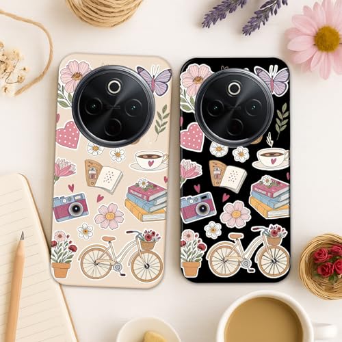 Image of COLORflow Back Cover Compatible with Vivo T4 5G / Y300 Pro 5G / iQOO Z10 5G | Pastel Dreams Collection Customized Back Cover Compatible with Vivo T4 5G / Y300 Pro 5G / iQOO Z10 5G