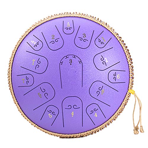 Steel Tongue Drum 14 pulgadas 15 notas miniatura 1