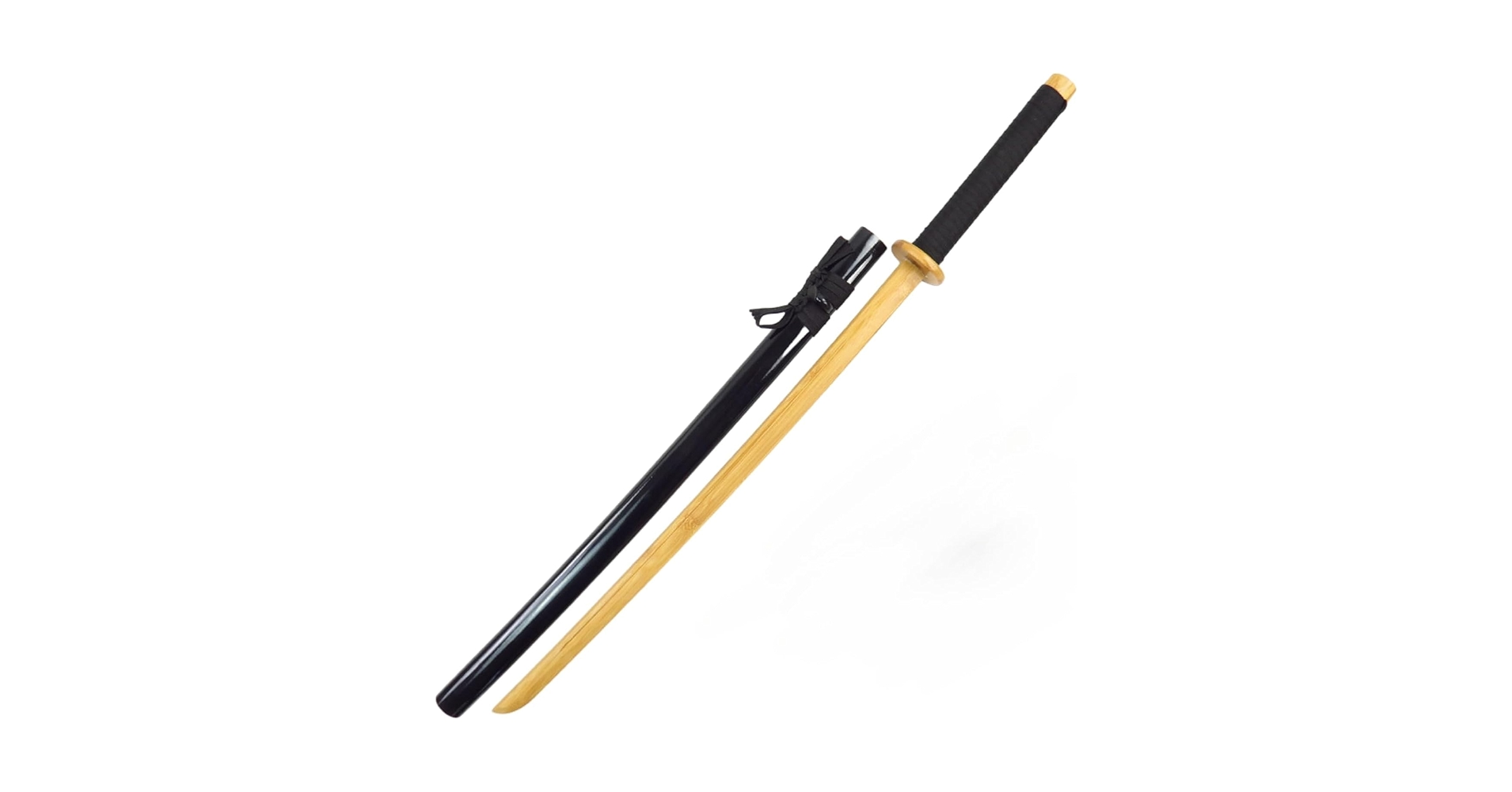 Amazon | 木刀 竹制刀 鞘付き手作り木刀 普及型木刀 居合道刀