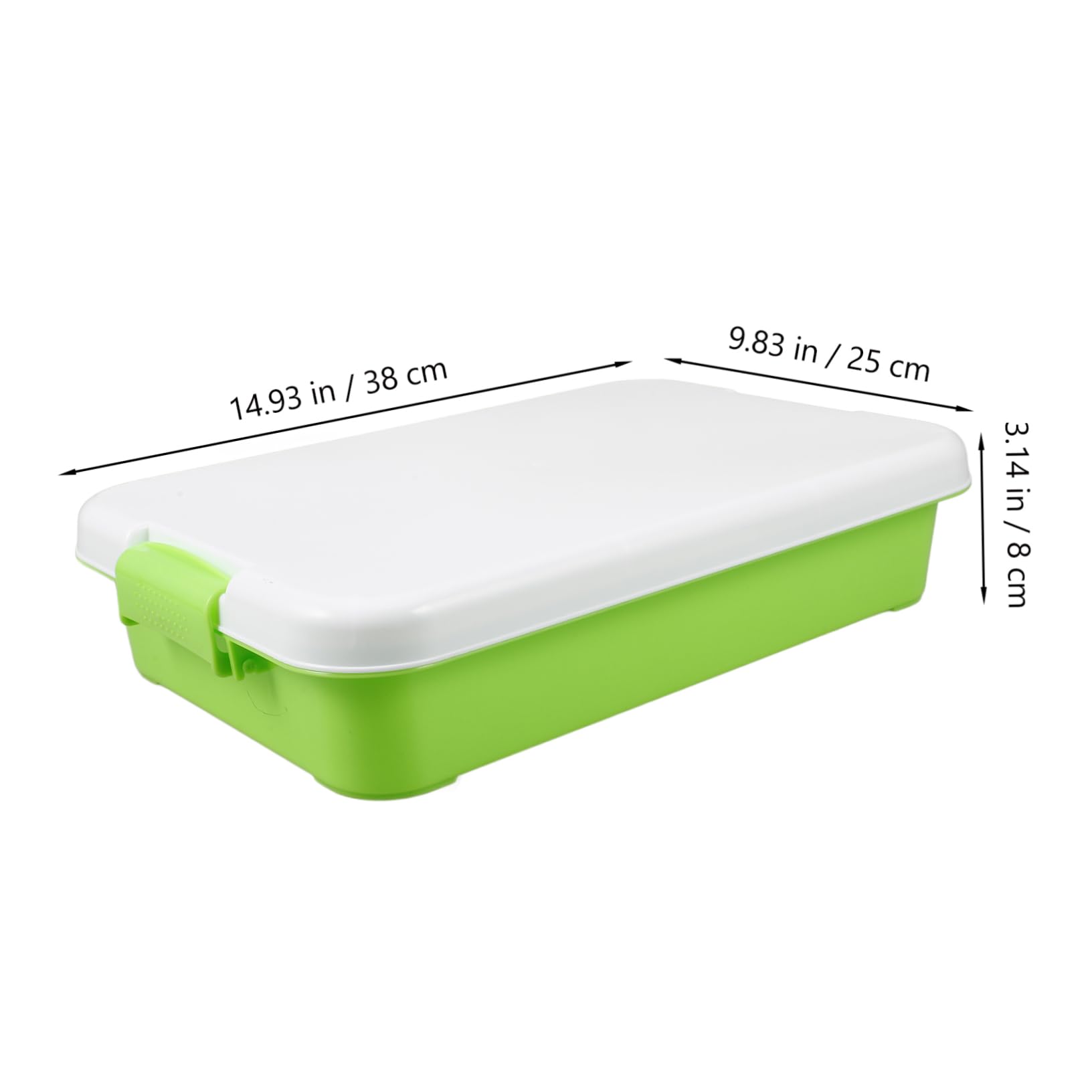 ERINGOGO Large Sandbox Toy Storage Box Boys and Girls Indoor Outdoor Playset Plastic Tray Lid Portable Boys and Girls Toy Box