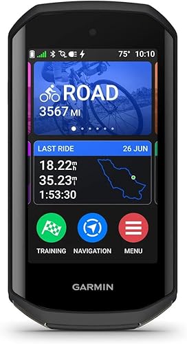 Miniatura 2 de Garmin Edge 1050, computadora de bicicleta premium, entrenamiento avanzado de bicicleta y características y mensajes de paseo en grupo, altavoz
