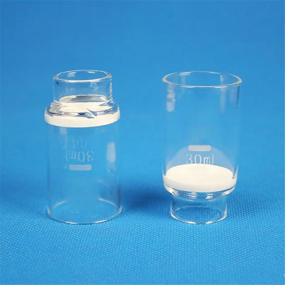 Strumenti da laboratorio e attrezzature 10 pezzi 30/40ml crogiolo di vetro crogiolo di vetro sabbia nucleo con pori G1-G5 attrezzatura di laboratorio(30ml G1)