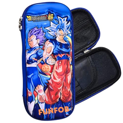 Image of FUNFOB Pencil Box for School College Anime Pencil Box for Stationery Products Travel or Cosmetic Case | Go-k Vege